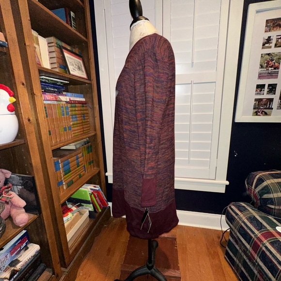 Nina Leonard Multicolor Long Sleeve Dress - Picture 5 of 12